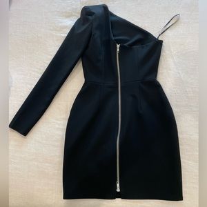 Alex Perry One Shoulder Mini Dress
